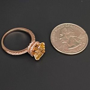 Sterling Silver 9*9mm Morgan Pink High Carbon Diamond Rings For Women